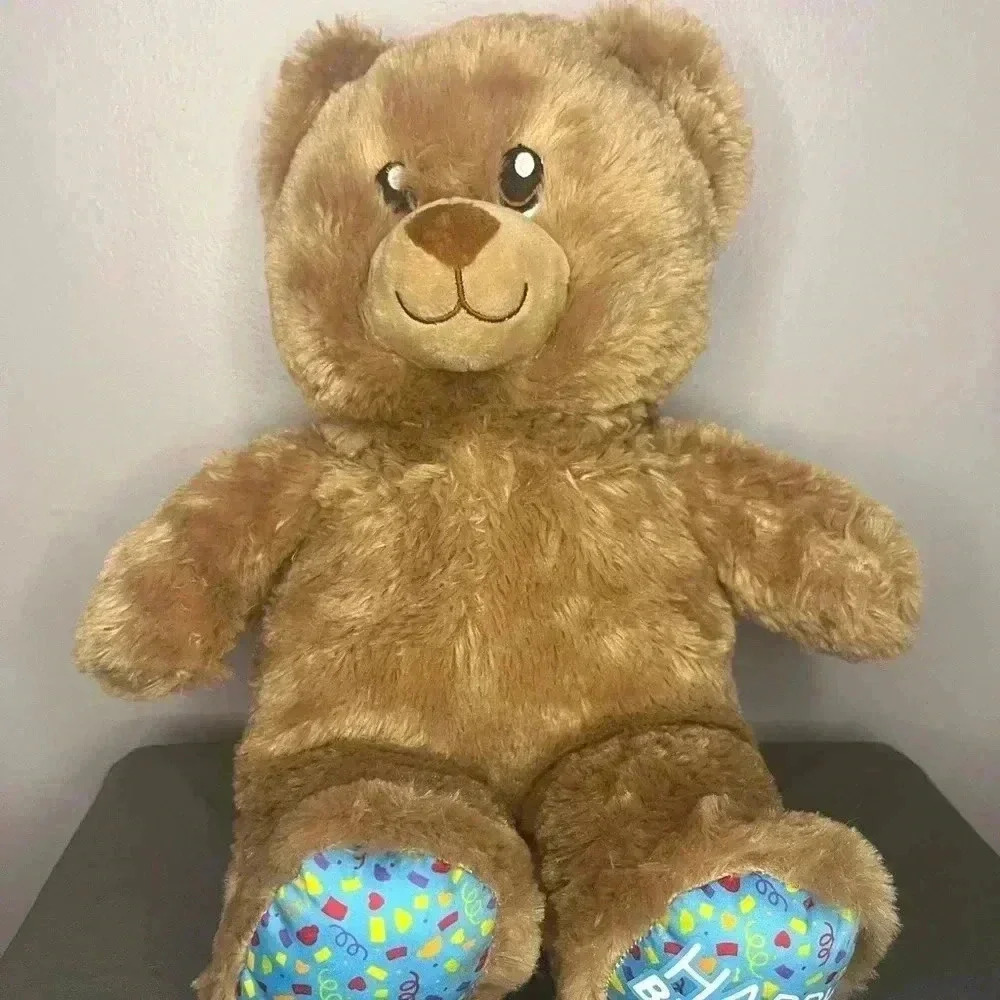 BUILD A BEAR 2018 TEDDY BEAR HAPPY BIRTHDAY 15” Plush